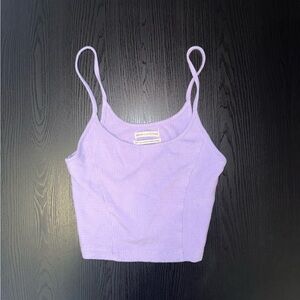 Urban Outfitters Lilac Ribbed Camisole
